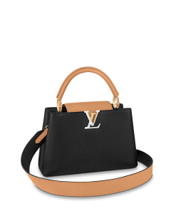 Louis Vuitton Capucines Mm Black 27Cm M59466