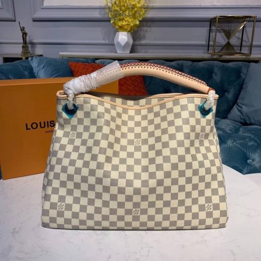 Louis Vuitton Damier Azur Artsy Mm 41Cm N40253 - Image 5