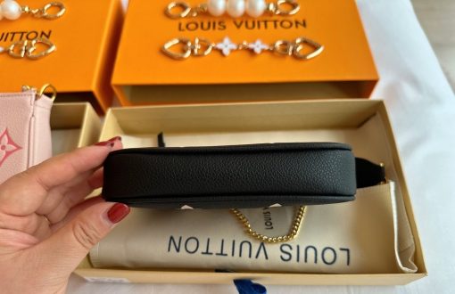 Louis Vuitton Mini Pochette Accessoires Black M80732 - Image 2