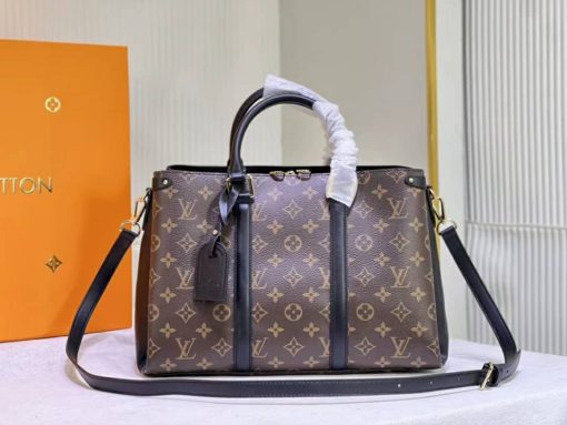 Louis Vuitton Soufflot Mm 36Cm Black M44817 - Image 2
