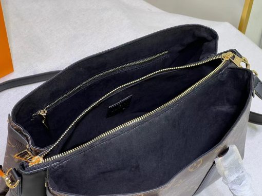 Louis Vuitton Soufflot Mm 36Cm Black M44817 - Image 8