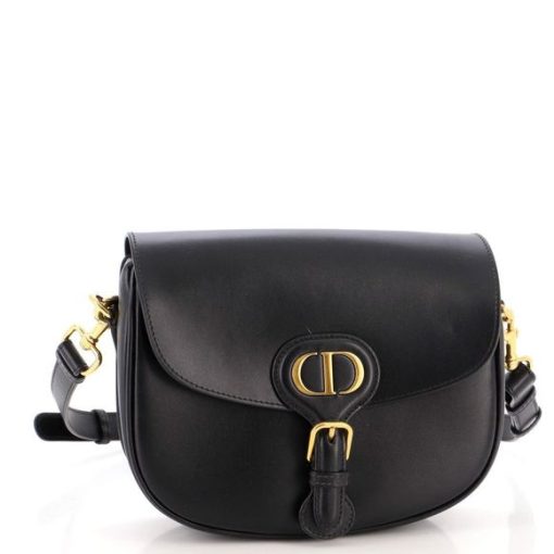 Christian Dior Calfskin Cannage Caro Pouch With Chain Black - Image 2