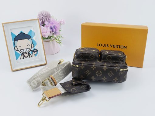 Louis Vuitton Utility Crossbody Bag Brown 18Cm - Image 8