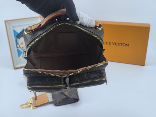 Louis Vuitton Utility Crossbody Bag Brown 18Cm - Image 6