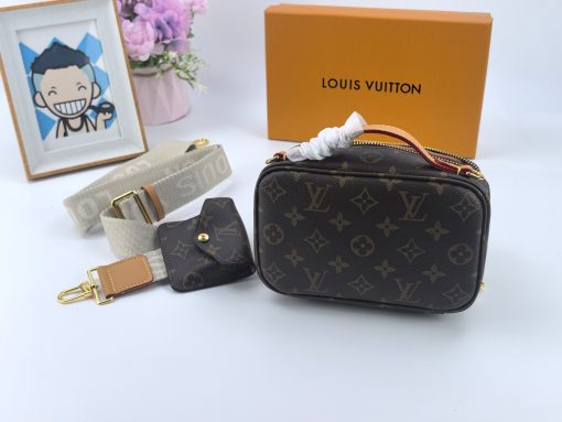 Louis Vuitton Utility Crossbody Bag Brown 18Cm - Image 9