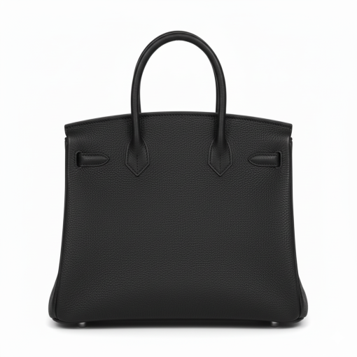 Hermes Handbags Birkin 40 Black Togo Silver Hardware - Image 3