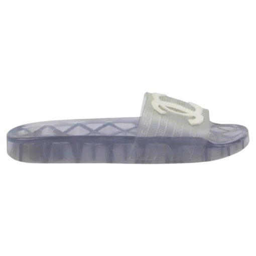 Chanel Cc Glossy Transparent Slippers - Image 4