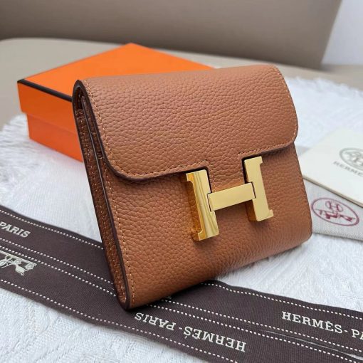 Hermes Constance Compact Wallet - Image 9