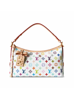 Louis Vuitton LV X TM Monogram Multicolor CarryAll East West White Bag