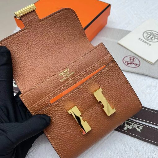 Hermes Constance Compact Wallet - Image 5