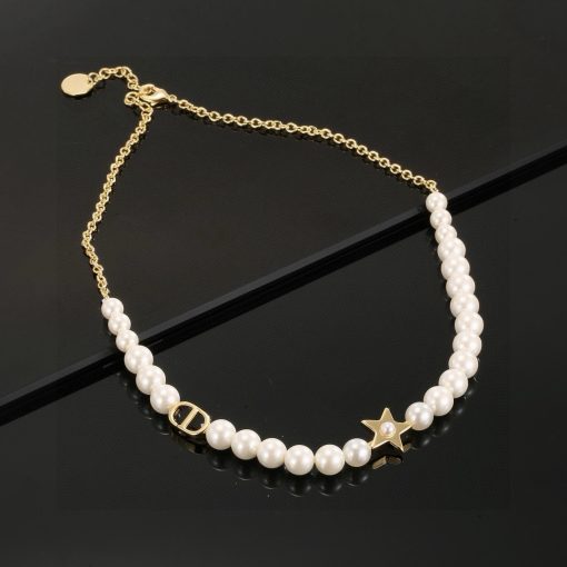 Dior Lucky Pearl Necklace - Image 6