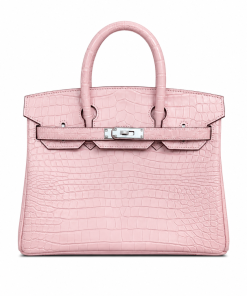 Hermes Birkin 30 Light Pink Alligator With Palladium Hardware