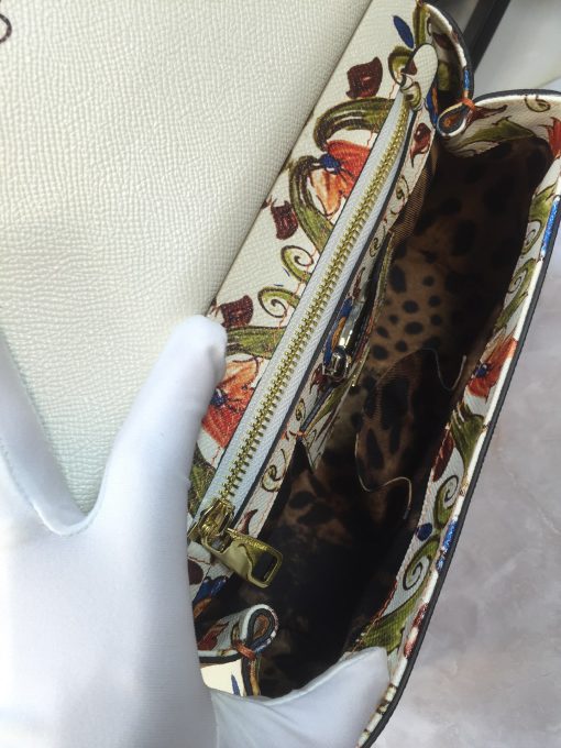 Dolce & Gabbana Sicily Dauphine Handbag - Image 9