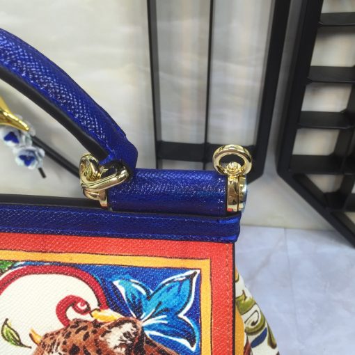 Dolce & Gabbana Sicily Dauphine Handbag - Image 3