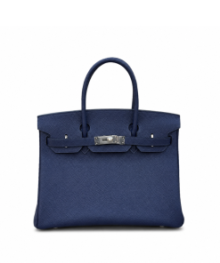 Hermès Birkin 25 Blue Indigo Togo Palladium Hardware