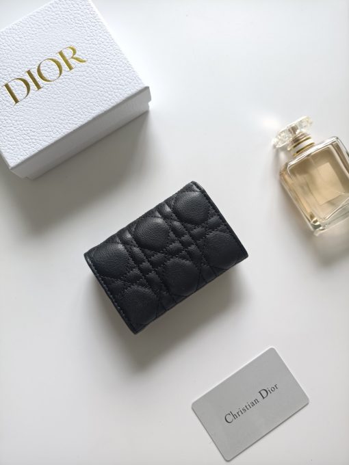 Dior Caro Glycine Wallet Black - Image 5