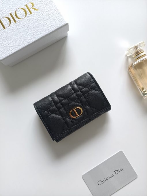 Dior Caro Glycine Wallet Black - Image 7