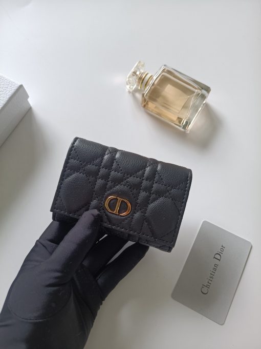 Dior Caro Glycine Wallet Black - Image 4