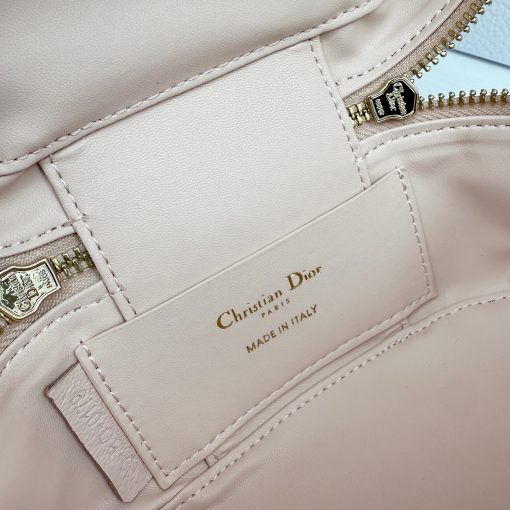 Dior Mini Vanity Soupir Pink Cannage Lambskin - Image 8