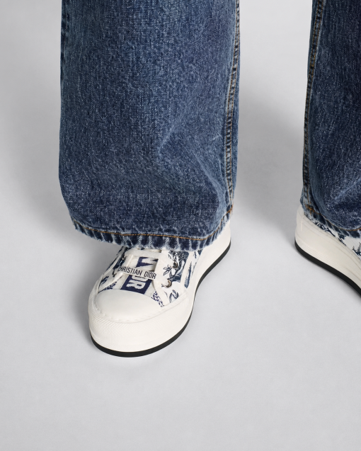 Dior Walk'N'Dior Toile de Jouy Embroidery Sneaker - Image 3