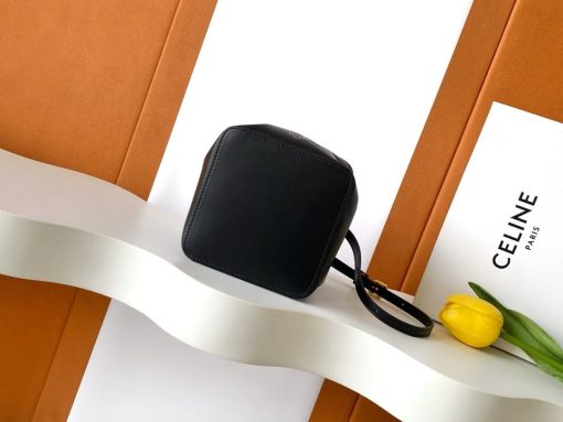 CELINE Cube Bag Supple Calfskin Black - Image 5