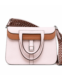 Hermes Halzan 25 Verso Rose Sakura Biscuit