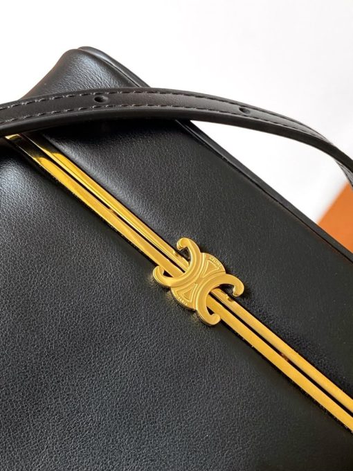 CELINE Cube Bag Supple Calfskin Black - Image 6