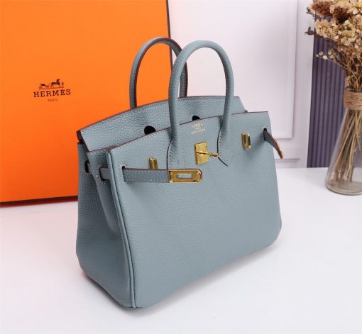 Hermès Birkin 35 Bleu Lin Togo Gold Hardware - Image 2