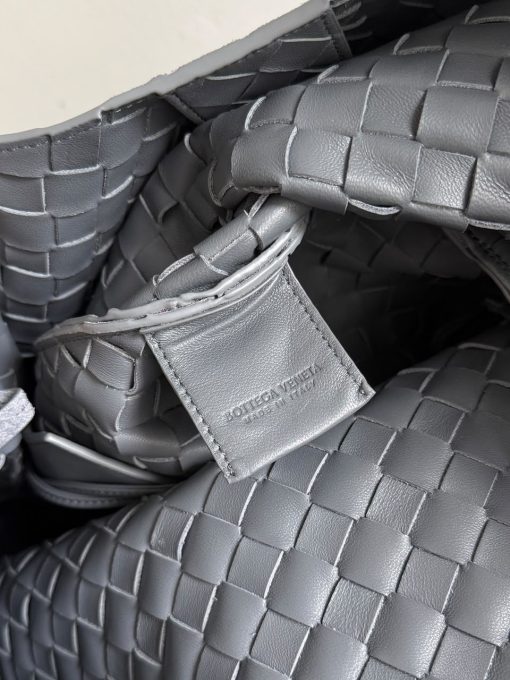 Bottega Veneta Campana Large Intrecciato Suede Shoulder Bag - Image 10