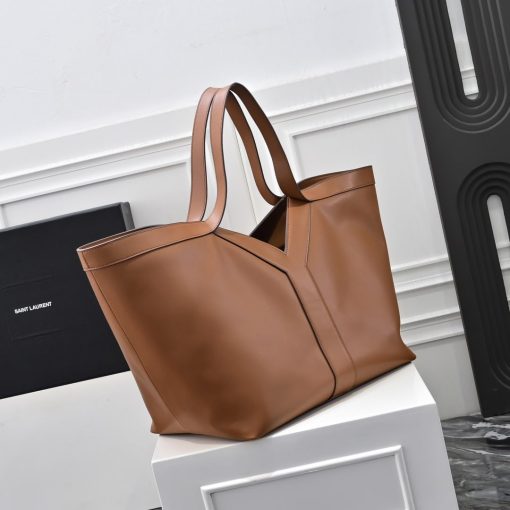 YSL Small Tote in BRICK Leather - Image 3