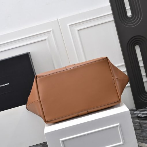 YSL Small Tote in BRICK Leather - Image 9
