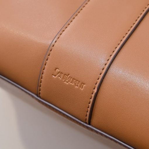 YSL Small Tote in BRICK Leather - Image 8