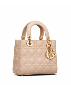 Small Lady Dior Bag Powder Beige 20cm