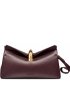 Jacquemus Le Calino Bag Burgundy Smooth Leather Gold
