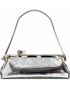 Jacquemus Le Bambimou Long Bag Silver Metallic Snake