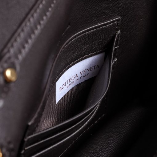 Bottega Veneta Andiamo Pouch on Chain Black - Image 7