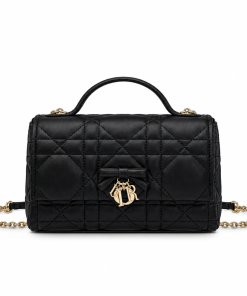 Dior Miss Dior Mini Bag Black Cannage Lambskin