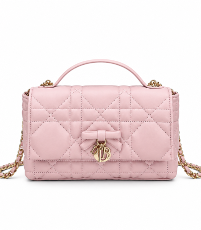 Dior Miss Dior Mini Bag Pink Cannage Lambskin