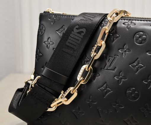 Louis Vuitton Coussin GM Black Monogram Empreinte Leather Gold Hardware - Image 6