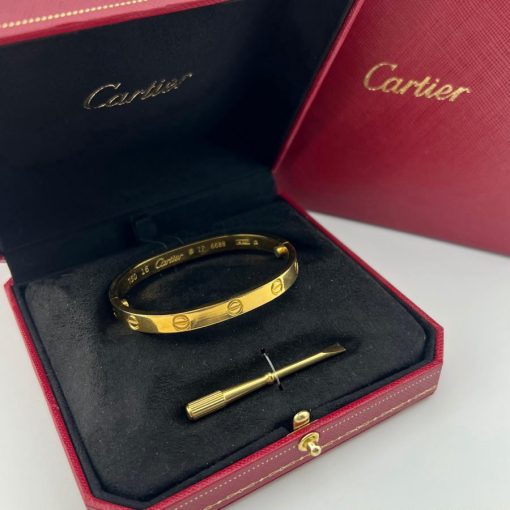 Cartier Love Bracelet - Gold - Image 5