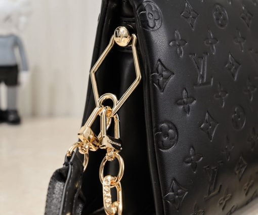 Louis Vuitton Coussin GM Black Monogram Empreinte Leather Gold Hardware - Image 7
