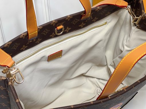 Louis Vuitton Classic Monogram Stamps OnTheGo GM Tote Bag - Image 7