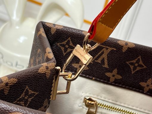 Louis Vuitton Classic Monogram Stamps OnTheGo GM Tote Bag - Image 8