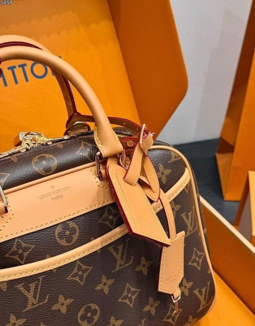 Louis Vuitton Trouville Monogram Canvas Natural Leather - Image 7