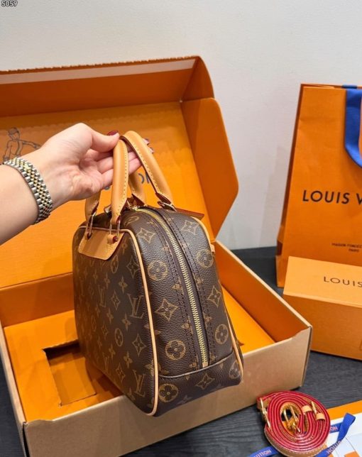 Louis Vuitton Trouville Monogram Canvas Natural Leather - Image 9