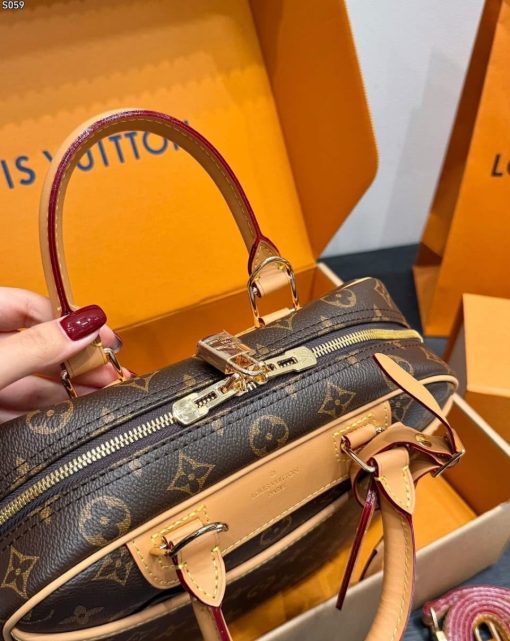 Louis Vuitton Trouville Monogram Canvas Natural Leather - Image 2