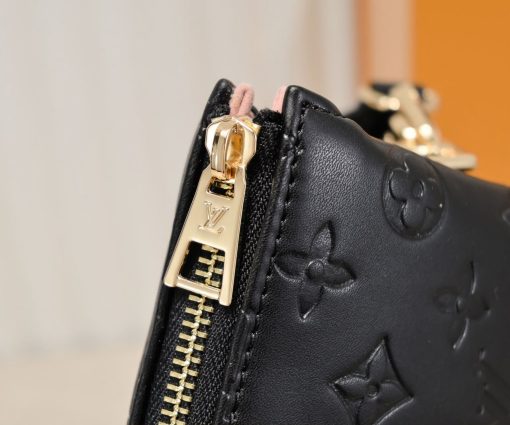 Louis Vuitton Coussin GM Black Monogram Empreinte Leather Gold Hardware - Image 5