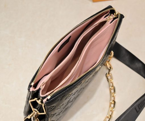Louis Vuitton Coussin GM Black Monogram Empreinte Leather Gold Hardware - Image 4
